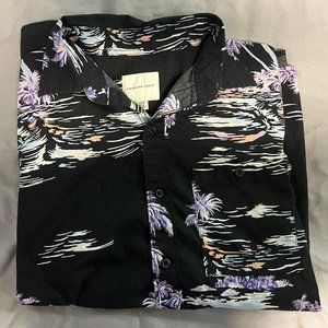 American Eagle - Men's button down - Neon beach shirt
